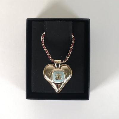 Chanel Vintage Heart Necklace