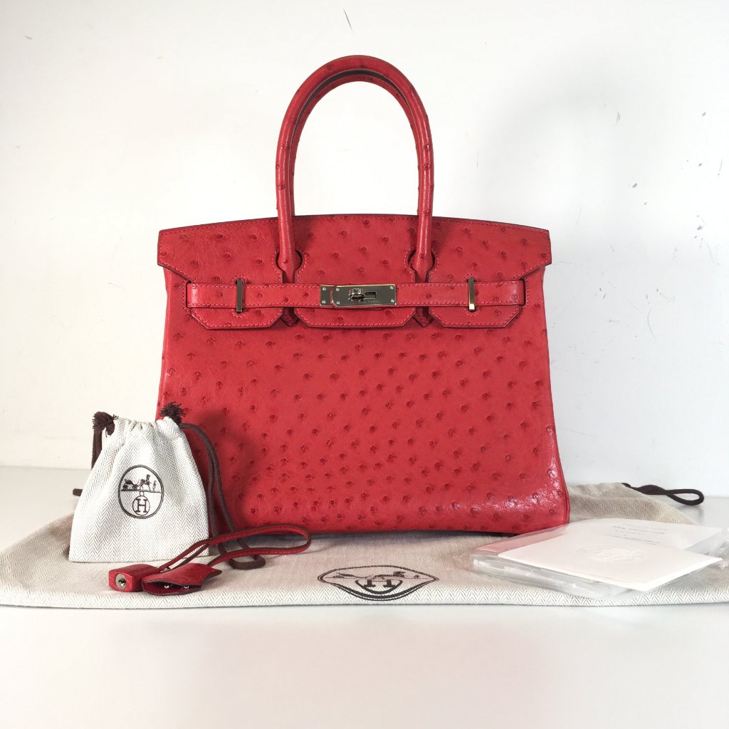 Hermes Birkin 30 Ostrich