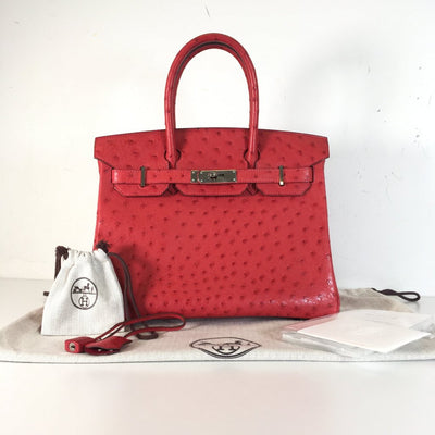 Hermes Birkin 30 Ostrich