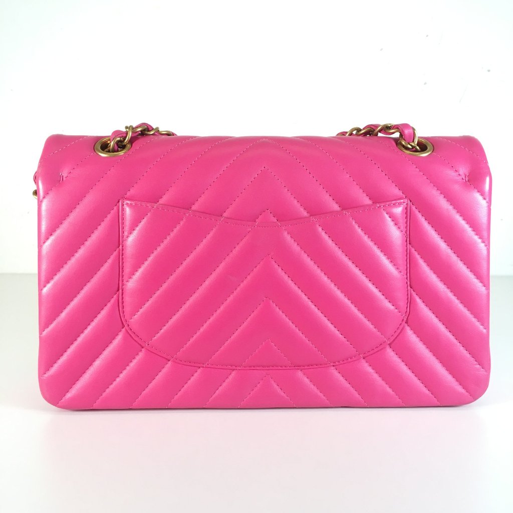 Chanel Chevron ML Flap