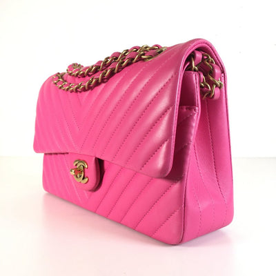 Chanel Chevron ML Flap