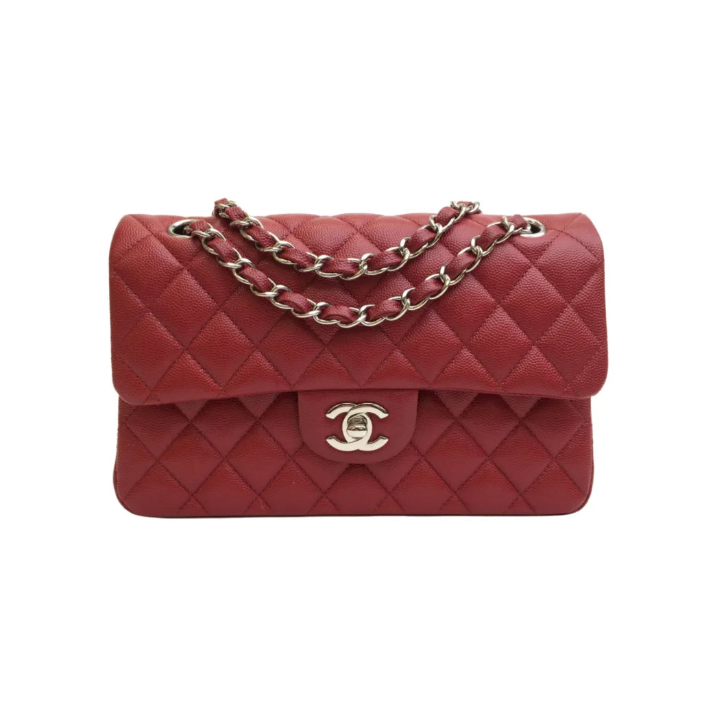 Chanel Classic Flap Small Red Caviar