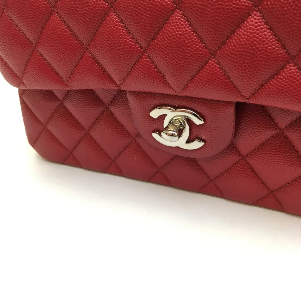 Chanel Classic Flap Small Red Caviar