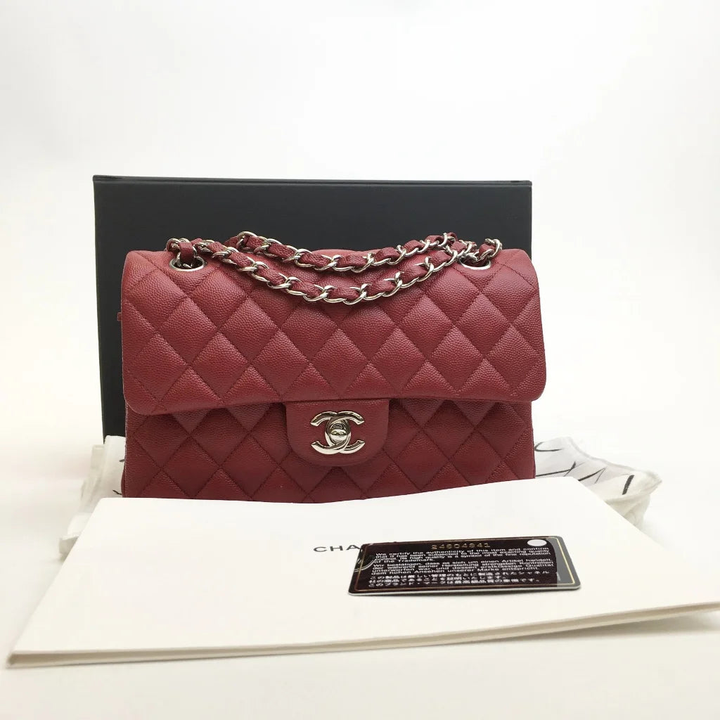 Chanel Classic Flap Small Red Caviar