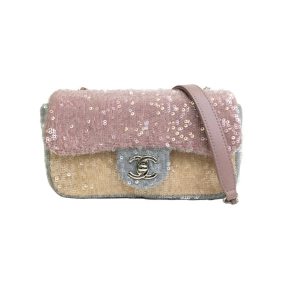 Chanel Sequin Mini Flap