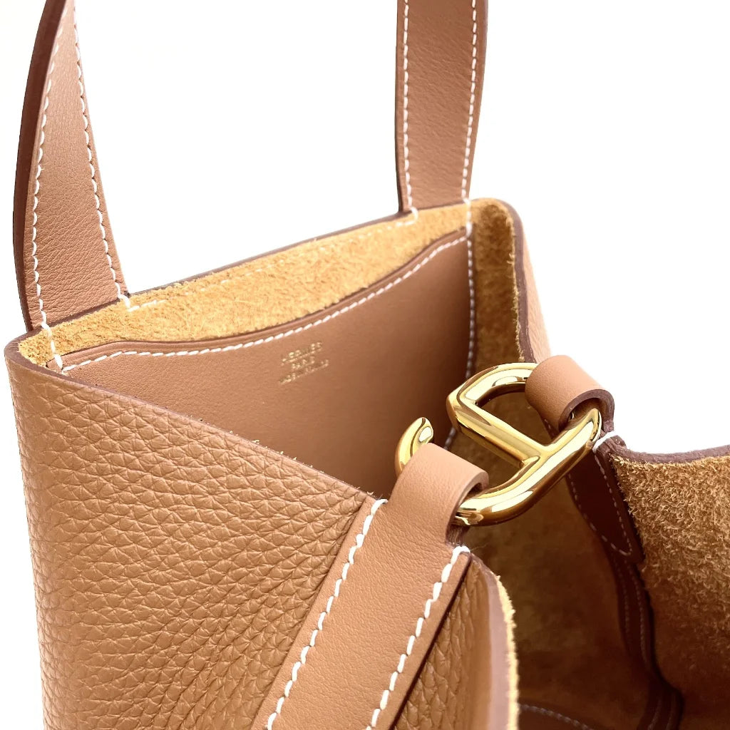 Hermes In the Loop 18 Gold Clemence GHW