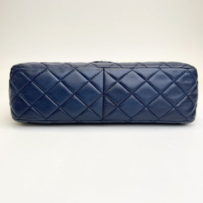 Chanel Classic Single Flap Blue Lambskin