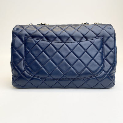 Chanel Classic Single Flap Blue Lambskin