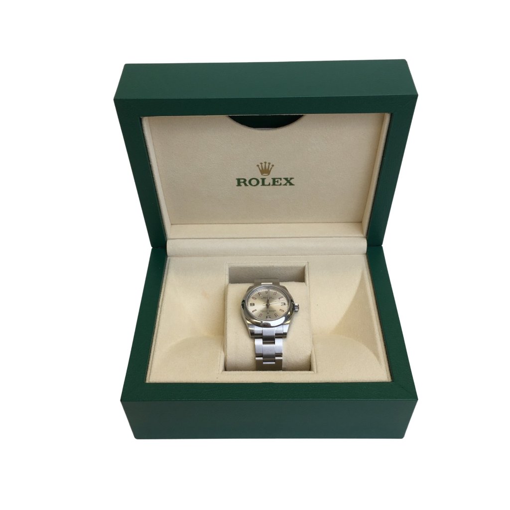 Rolex Lady Oyster Perpetual 31 Oystersteel Silver