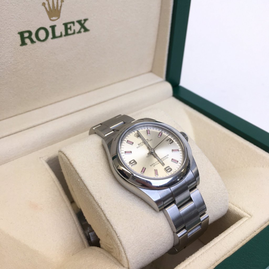 Rolex Lady Oyster Perpetual 31 Oystersteel Silver