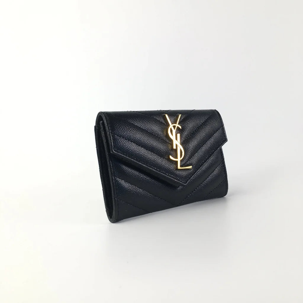 Saint Laurent (YSL) Cassandre Envelope Small Wallet