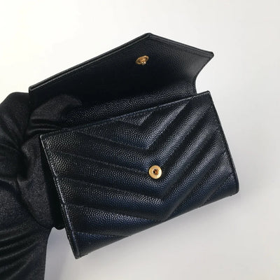 Saint Laurent (YSL) Cassandre Envelope Small Wallet