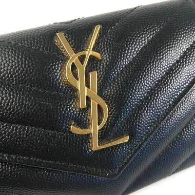 Saint Laurent (YSL) Cassandre Envelope Small Wallet