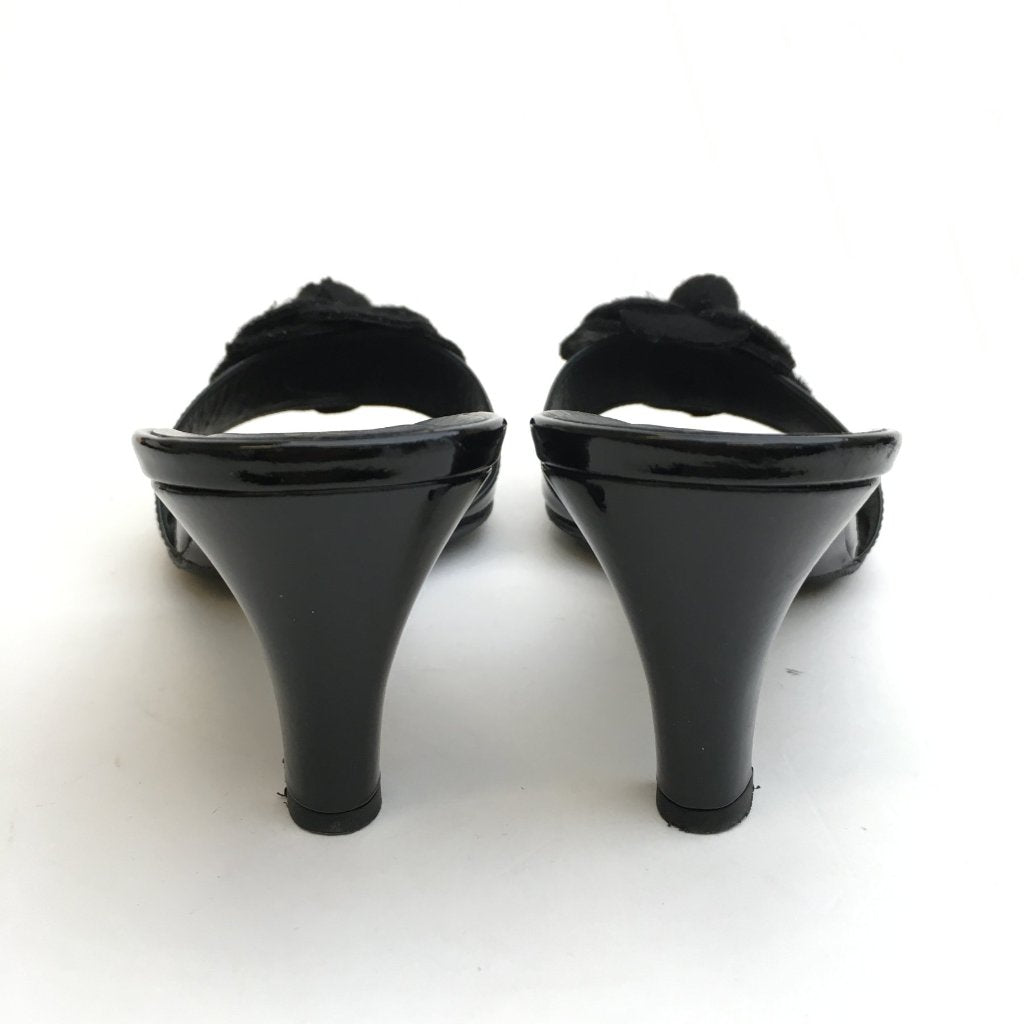 Chanel Camelia Sandals Size 38.5