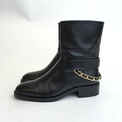 Chanel Ankle Boots Size 36.5