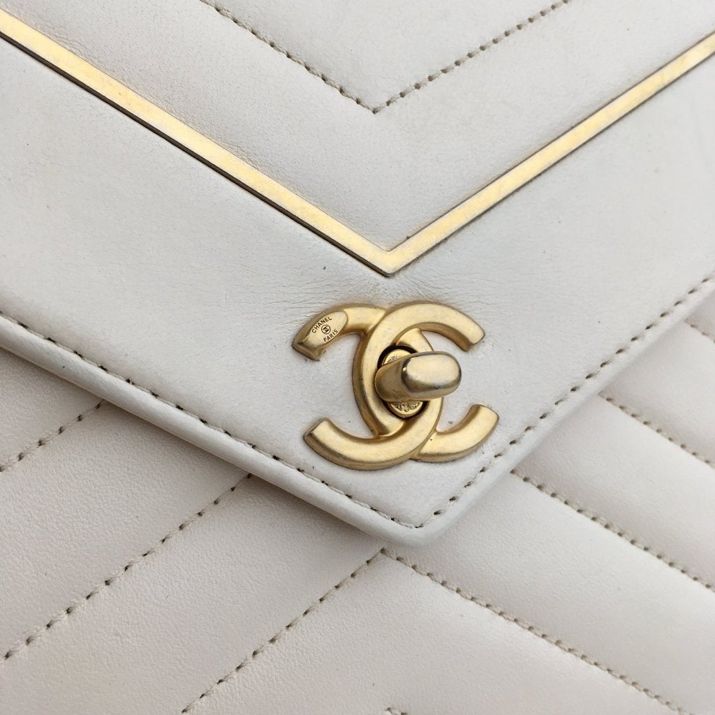 Chanel Chevron Seasonal Flap