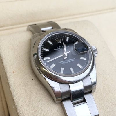 Rolex Lady Datejust Perpetual 26 Black Oyster