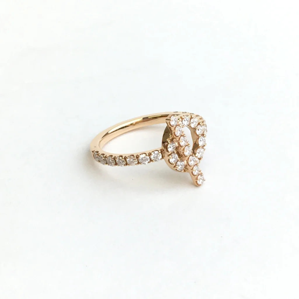 Hermes Finesse Ring Sz 56