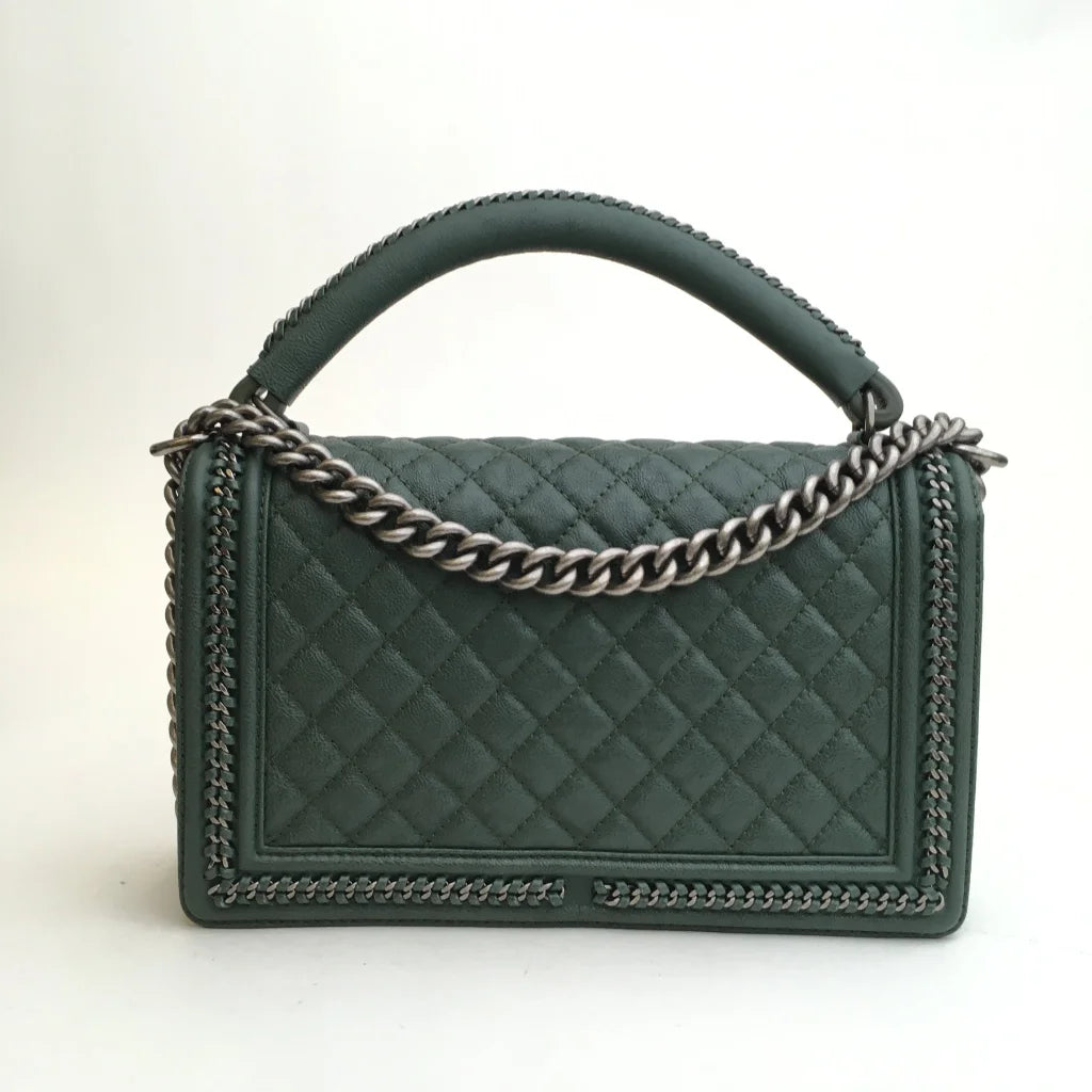 Chanel Boy Bag Top Handle