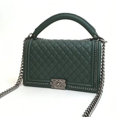 Chanel Boy Bag Top Handle