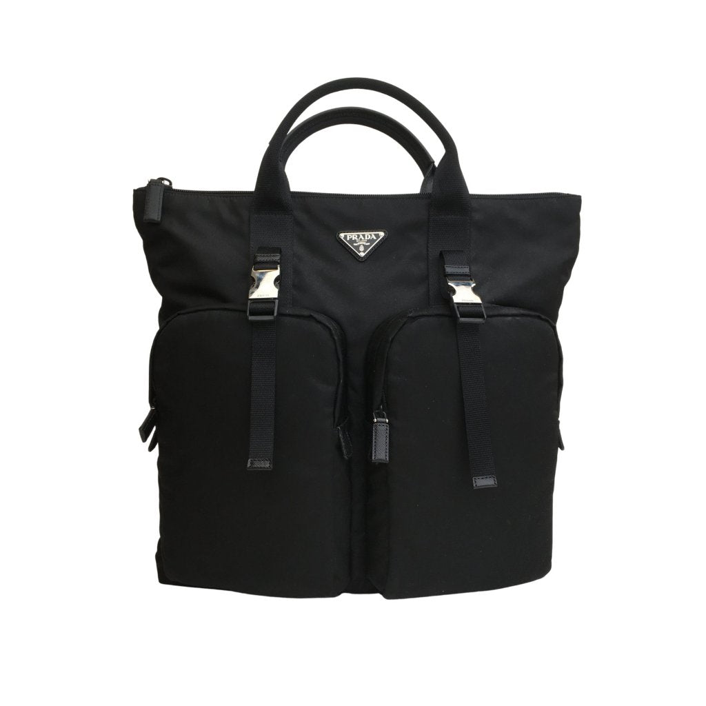 Prada Double Pocket Tote