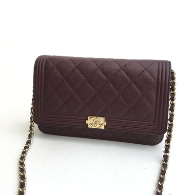 Chanel Boy Wallet on Chain