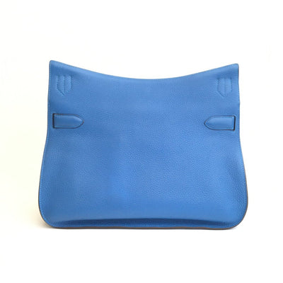 Hermes Jypsiere 34 Bleu De Galice Clemence PHW