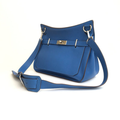 Hermes Jypsiere 34 Bleu De Galice Clemence PHW