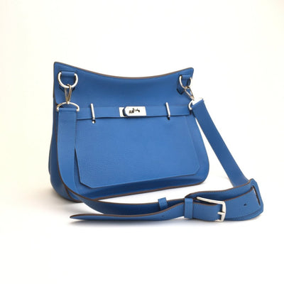 Hermes Jypsiere 34 Bleu De Galice Clemence PHW