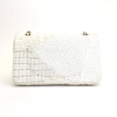 Chanel Classic Flap Medium White Tweed