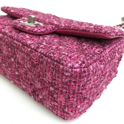 Chanel Mini Rectangle Pink Tweed SHW