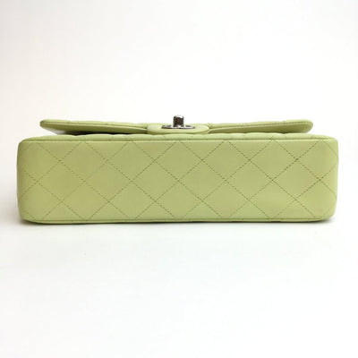 Chanel Classic Flap Medium Green Lambskin SHW