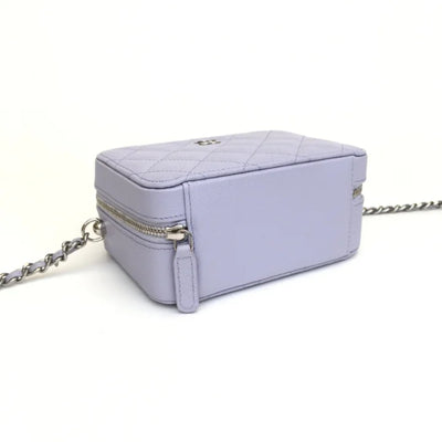 Chanel Camera Case 21K Purple Caviar SHW