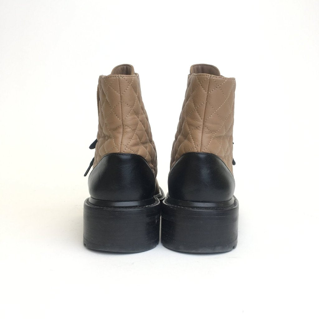 Chanel Combat Boots Sz 39