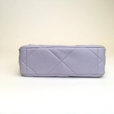 Chanel 19 Flap Small Purple Lambskin