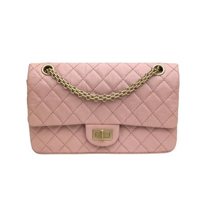 Chanel Reissue 255 Pink Aged Calfskin