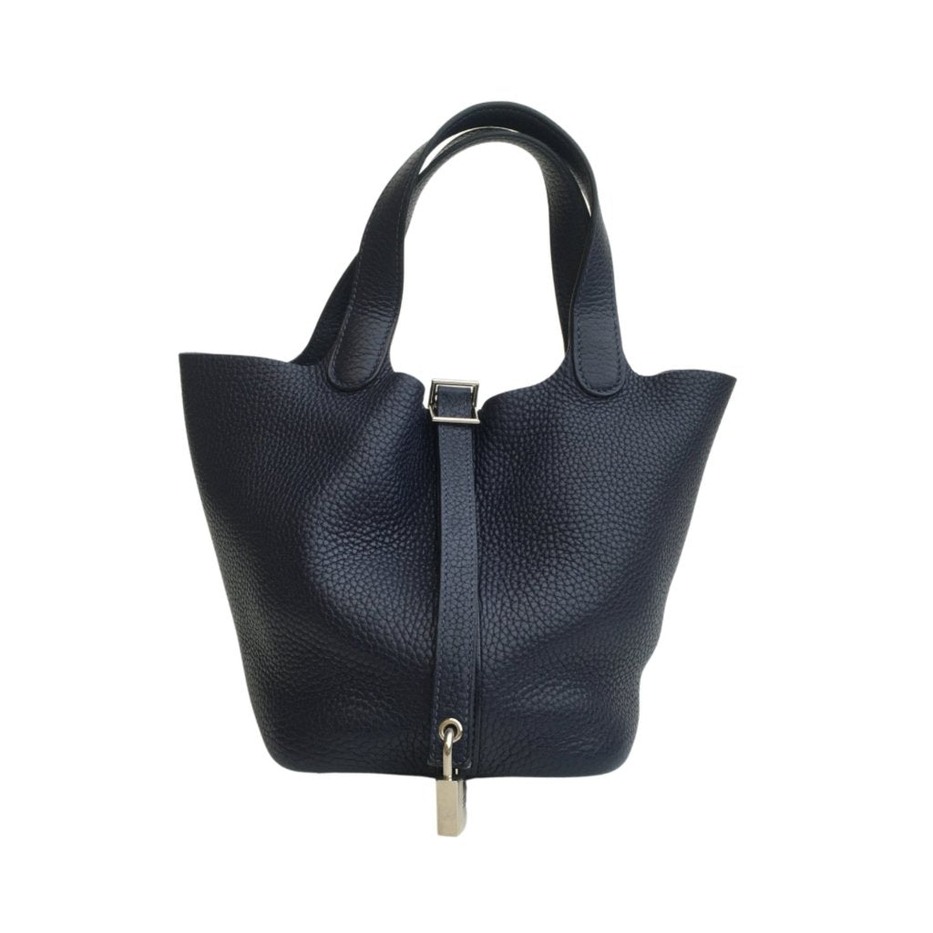 Hermes Picotin 18 Blue Nuit Clemence