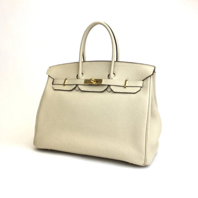 Hermes Birkin 35 Parchemin Togo GHW