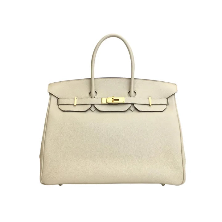 Hermes Birkin 35 Parchemin Togo GHW