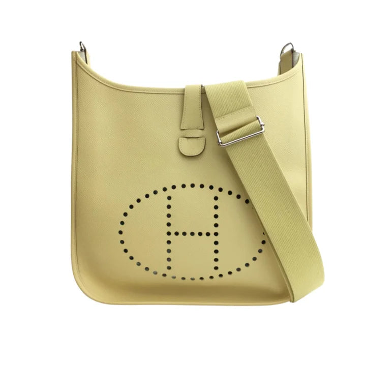 Hermes Evelyne GM Limoncello Epsom SHW