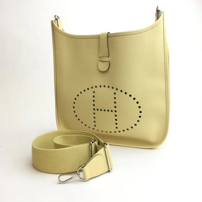 Hermes Evelyne GM Limoncello Epsom SHW