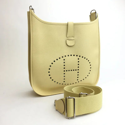 Hermes Evelyne GM Limoncello Epsom SHW