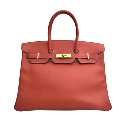 Hermes Birkin 35 Epsom Rose Jaipur GHW