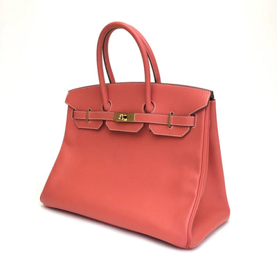 Hermes Birkin 35 Epsom Rose Jaipur GHW