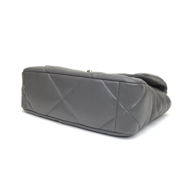 Chanel 19 Flap Small 22A Grey Lambskin