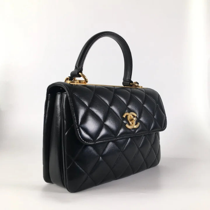 Chanel Trendy CC Small Black Lambskin