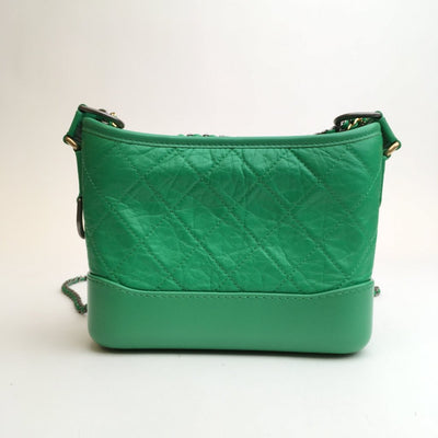 Chanel Gabrielle Small 20S Green Aged Calfskin