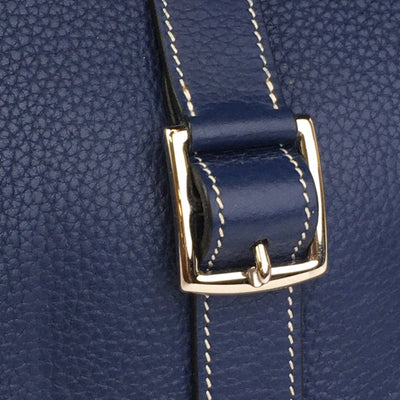 Hermes Halzan 31 Bleu Saphir Clemence