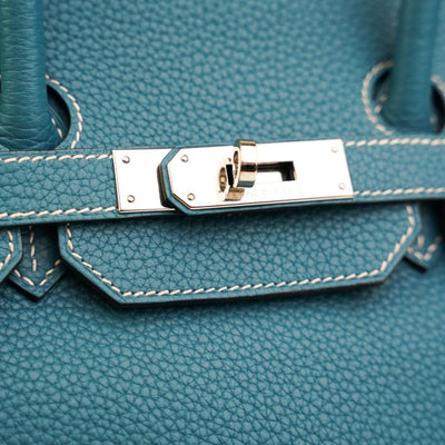 Hermes Birkin 35 Blue Jean Togo