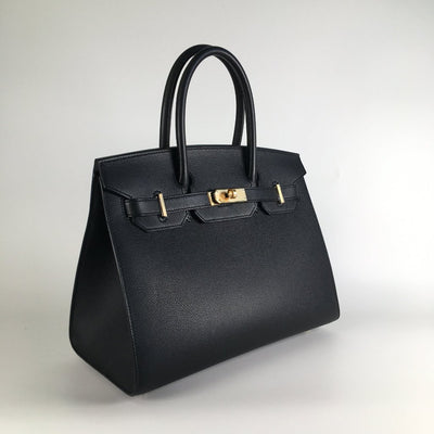 Hermes Birkin 30 Sellier Black Veau Madame